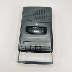 General Electric GE Cassette Personal  Tape Recorder Player Microphone System